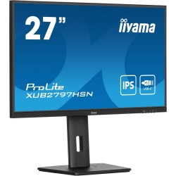 iiyama ProLite XUB2797HSN-B1 monitor komputerowy 68,6 cm (27") 1920 x 1080 px Full HD LED Czarny