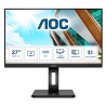 MONITOR AOC LED 27" U27P2CA 68.6 cm (27") 3840 x 2160 pixels 4K Ultra HD LED Czarny