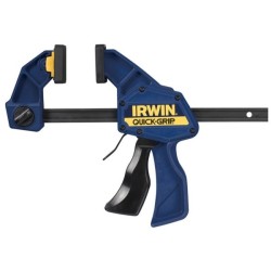 IRWIN T512QCEL7 klamra Zacisk stolarski 30 cm Czarny, Niebieski, Żółty