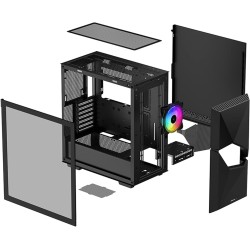 Obudowa komputerowa Deepcool Cyclops RGB, Czarna