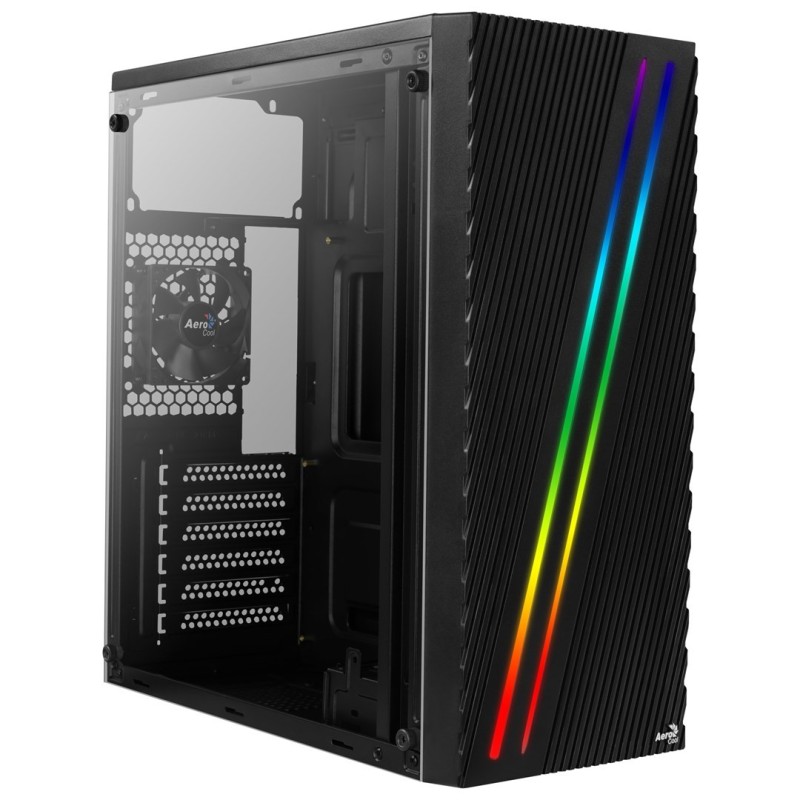 Obudowa Aerocool PGS STREAK A AEROPGSSTREAK-A-BKRG (ATX, Micro ATX, Mini ITX kolor czarny)