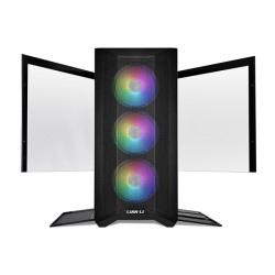 Lian Li LANCOOL II MESH RGB Midi Tower Czarny, Przezroczysty