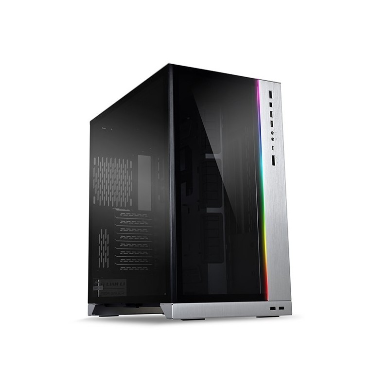 Lian Li pc-o11d-rog Midi Tower Czarny, Srebrny