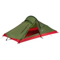 Namiot High Peak Siskin 2 zielono-czerwony 2-osobowy 10184