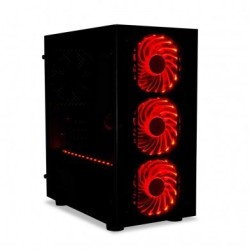 Obudowa IBOX MINI TOWER PASSION V4 GAMING OPV4 (Micro ATX kolor czarny)