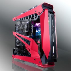 RAIJINTEK NYX PRO Full Tower Czarny, Czerwony