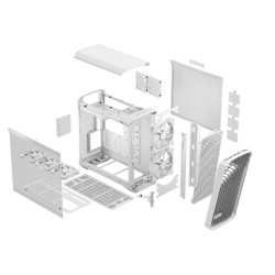 Obudowa Fractal Design Torrent White RGB TG Clear