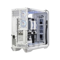 COOLER MASTER OBUDOWA HAF 700 EVO ARGB FULL TOWER Z OKNEM PANEL LCD + KONTROLER BIAŁA