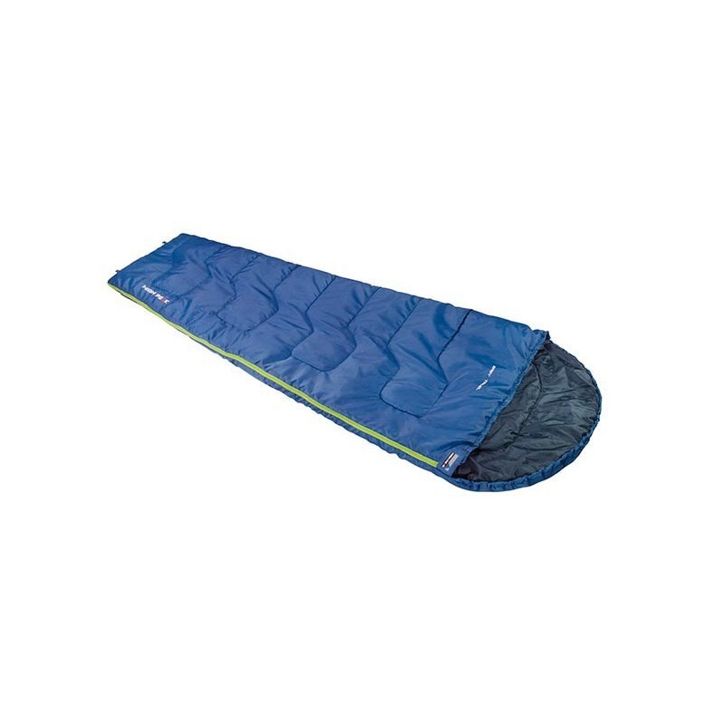 Śpiwór High Peak Easy Travel 220 x 80 x 50 cm niebiesko-granatowy lewy 20090 Śpiwór High Peak Easy Travel 220 x 80 x 50 cm niebiesko-granatowy lewy 20090