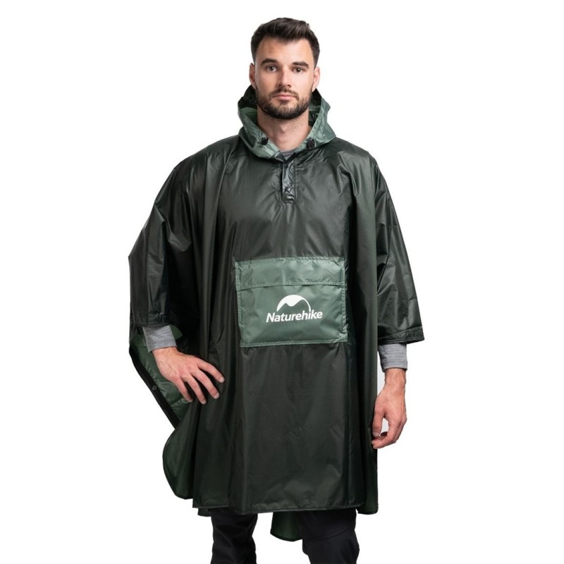 Peleryna color matching raincoat cnh23rg001-army green NATUREHIKE