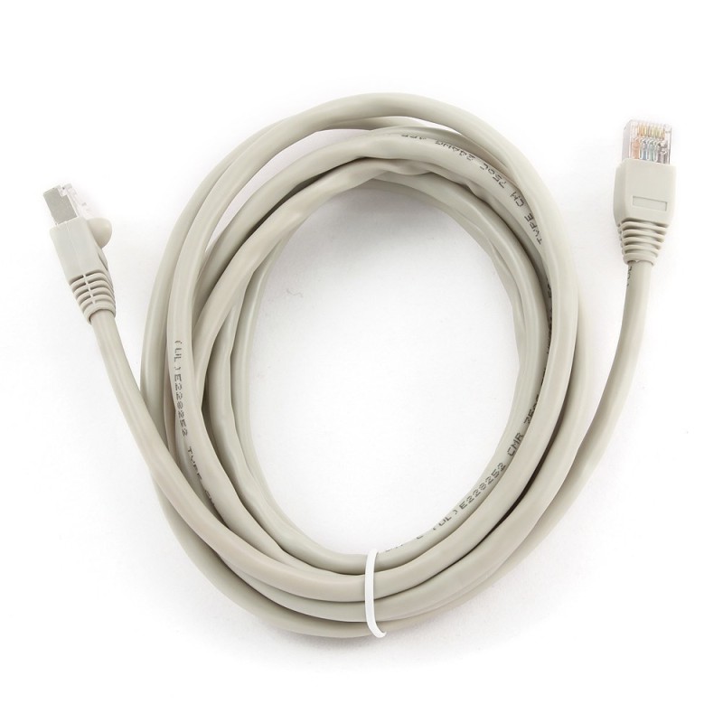 Patchcord GEMBIRD PP6U-3M (RJ45 - RJ45 3m UTP kat. 6 kolor szary) Patchcord GEMBIRD PP6U-3M (RJ45 - RJ45 3m UTP kat. 6 kolor szary)