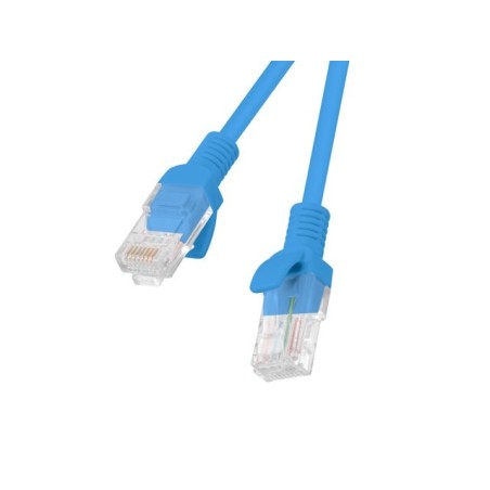 Patchcord UTP Lanberg PCU5-10CC-0300-B (RJ45 - RJ45 3m UTP kat. 5e kolor niebieski)
