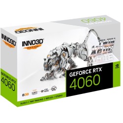 Karta graficzna INNO3D GEFORCE RTX 4060 TWIN X2 OC WHITE