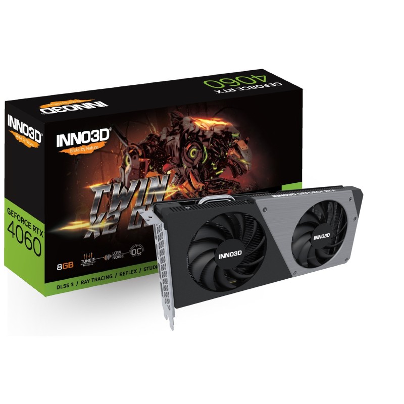 Karta graficzna INNO3D GEFORCE RTX 4060 TWIN X2 OC