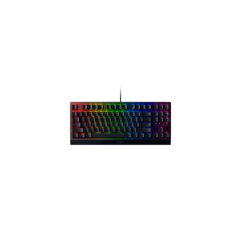 Razer | Czarna Wdowa V3 | Klawiatura do gier | Światło LED RGB | NORD | Czarny | Przewodowy