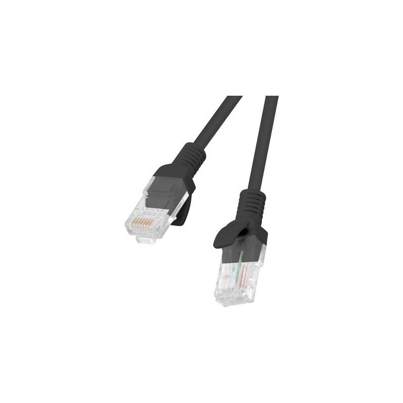 PATCHCORD KAT.5E UTP 2M CZARNY FLUKE PASSED LANBERG 10-PACK PATCHCORD KAT.5E UTP 2M CZARNY FLUKE PASSED LANBERG 10-PACK