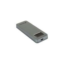 Verbatim 53656 Zewnętrzny dysk SSD 512 GB USB Type-C 3.2 Gen 1 (3.1 Gen 1) Szary