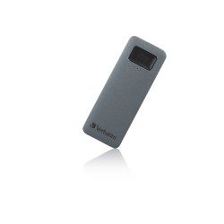 Verbatim 53656 Zewnętrzny dysk SSD 512 GB USB Type-C 3.2 Gen 1 (3.1 Gen 1) Szary