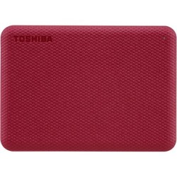 Toshiba Canvio Advance zewnętrzny dysk twarde 4 TB 2.5" USB Typu-A 2.0/3.2 Gen 1 (3.1 Gen 1) Czerwony