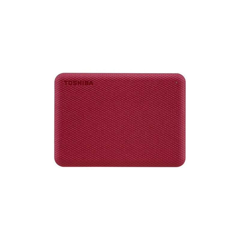 Toshiba Canvio Advance zewnętrzny dysk twarde 4 TB 2.5" USB Typu-A 2.0/3.2 Gen 1 (3.1 Gen 1) Czerwony