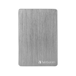 Verbatim Store 'n' Go ALU Slim zewnętrzny dysk twarde 1 TB 2.5" USB Type-C 3.2 Gen 1 (3.1 Gen 1) Szary