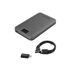 Verbatim 53652 zewnętrzny dysk twarde 1 TB 5400 RPM 2.5" USB Type-C 3.2 Gen 1 (3.1 Gen 1) Szary