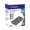 Verbatim 53652 zewnętrzny dysk twarde 1 TB 5400 RPM 2.5" USB Type-C 3.2 Gen 1 (3.1 Gen 1) Szary