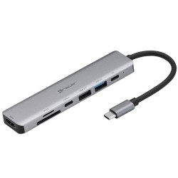 Tracer TRAPOD46997 stacja dokująca USB Type-C Aluminium