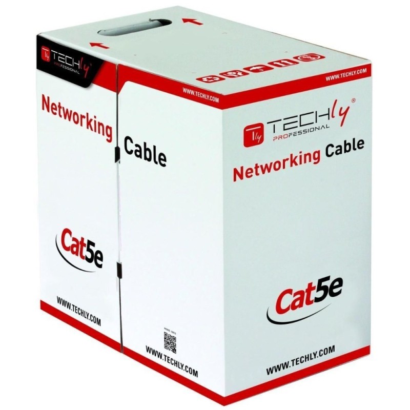 TECHLY SKRĘTKA U/UTP CAT5E DRUT 305M CCA SZARA ITP TECHLY SKRĘTKA U/UTP CAT5E DRUT 305M CCA SZARA ITP