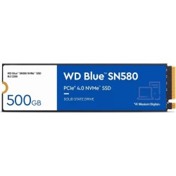 Dysk SSD WD Blue SN580 500GB M.2 NVMe WDS500G3B0E