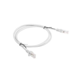 Patchcord U/UTP Lanberg PCU5-10CC-0100-S (RJ45, U/UTP - RJ45, U/UTP 1m UTP kat. 5e kolor szary)