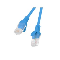 Kabel UTP Lanberg PCU5-10CC-0050-B (RJ45, U/UTP - RJ45, U/UTP 0,50m UTP kat. 5e kolor niebieski)