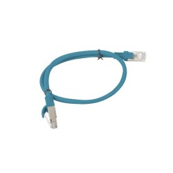 Kabel UTP Lanberg PCU5-10CC-0050-B (RJ45, U/UTP - RJ45, U/UTP 0,50m UTP kat. 5e kolor niebieski)