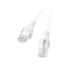 Patchcord U/UTP Lanberg PCU5-10CC-0300-W (RJ45 - RJ45 3m UTP kat. 5e kolor biały)