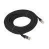 Patchcord UTP Lanberg PCU5-10CC-1000-BK (RJ45 - RJ45 10m UTP kat. 5e kolor czarny)