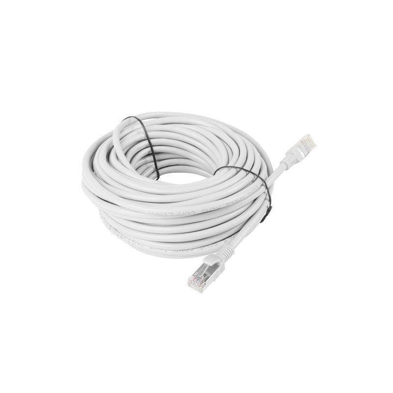 Patchcord UTP Lanberg PCU5-10CC-1500-S (RJ45 - RJ45 15m UTP kat. 5e kolor szary)