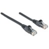 INTELLINET PATCH CORD CAT6 UTP 3,0M CZARNY 100% MI