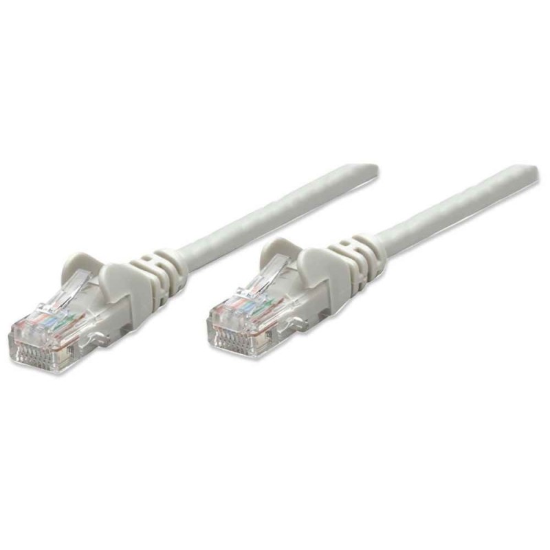 INTELLINET PATCHCORD CAT6 UTP 1M SZARY 100% MIEDŹ 340373