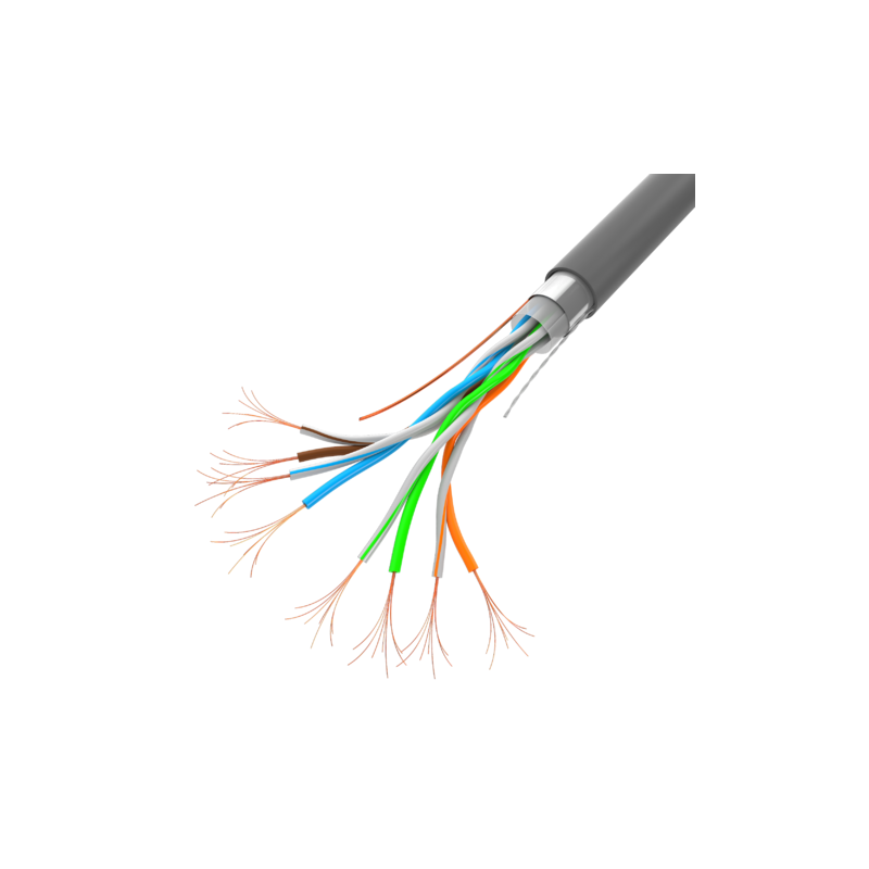 LANBERG KABEL LAN FTP 100MB/S 305M LINKA CCA SZARY