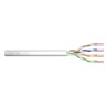 Kabel instalacyjny DIGITUS kat.5e, U/UTP, Eca, AWG 24/1, PVC, 50m, szary