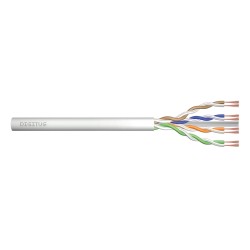 Digitus Kabel typu linka kat.6, U/UTP, AWG 26/7, LSOH, 305m, szary, szpula