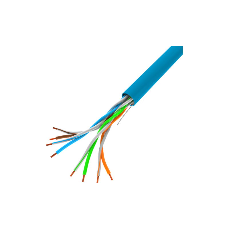 LANBERG KABEL LAN UTP 100MB/S 305M DRUT CCA NIEBIESKI