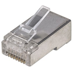 Intellinet 790574 wtyczka RJ45 Szary