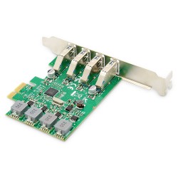 Digitus Karta złącze USB 3.0 PCI Express Add-On, 4 porty