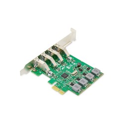 Digitus Karta złącze USB 3.0 PCI Express Add-On, 4 porty