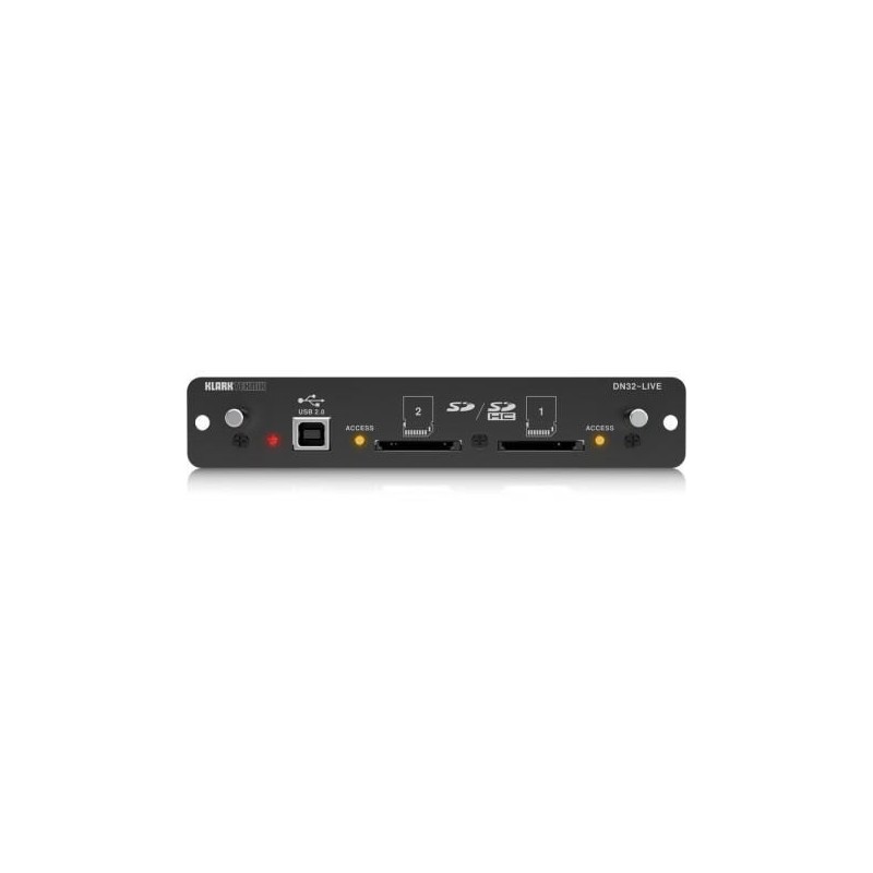 Klark Teknik DN32-LIVE Karta rozszerzenia SD/SD i USB 2.0 do serii M