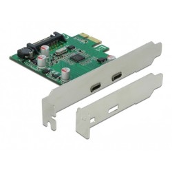 Delock PCI Express x1 Card to 2 x external USB