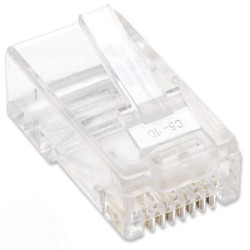 Techly IWP-JAR-C6RTY wtyczka RJ45 Przezroczysty