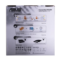 DVD-REC ASUS SDRW-08D2S-U LITE USB SLIM CZARNY BOX