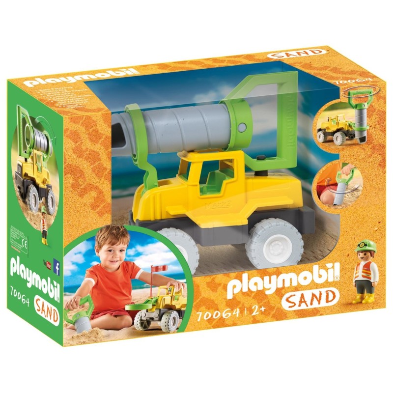 Auto z wiertłem do piasku 70064 Playmobil